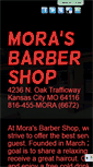 Mobile Screenshot of morasbarbershop.com